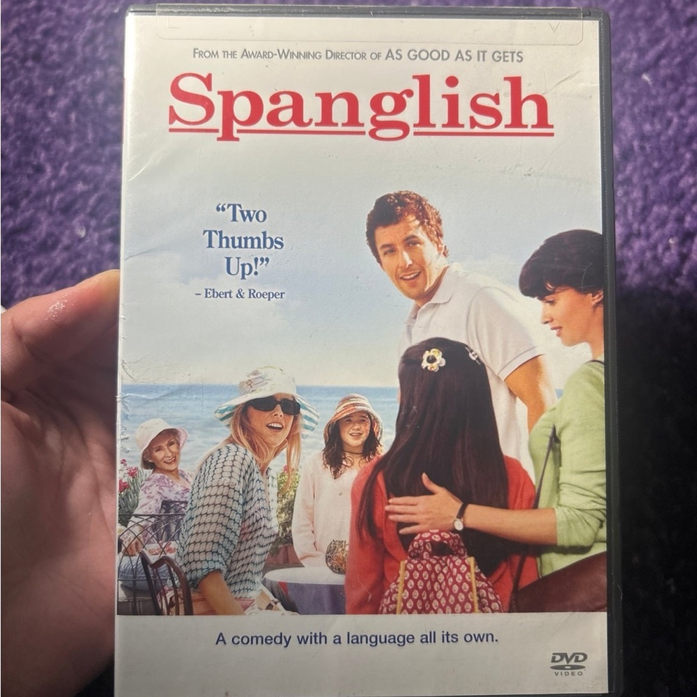 Spanglish Romcom Adam Sandler DVD